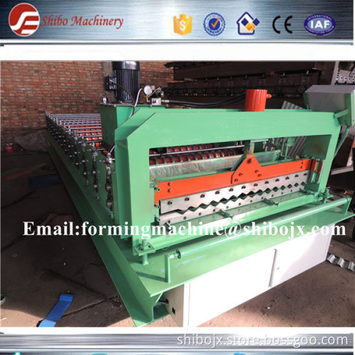 corrugate color steel roll forming machine 988